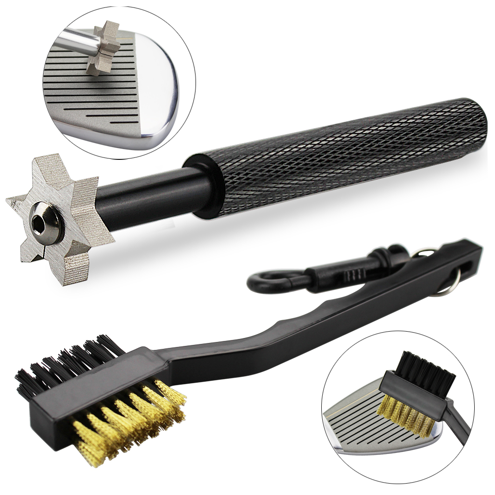 Golf Equipment Set - 2 pz/set Spazzola per mazze da