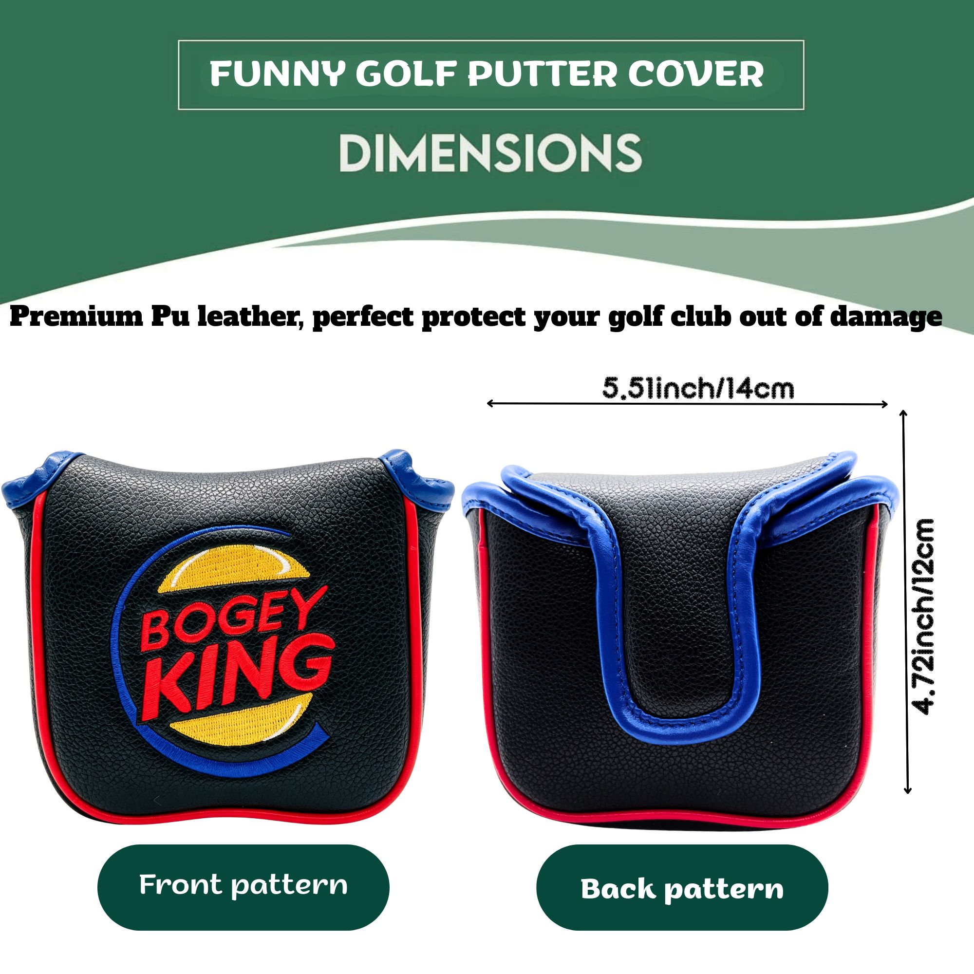Coperture per Mazze da Golf Di - Putter Mallet Blade recensione e prezzo