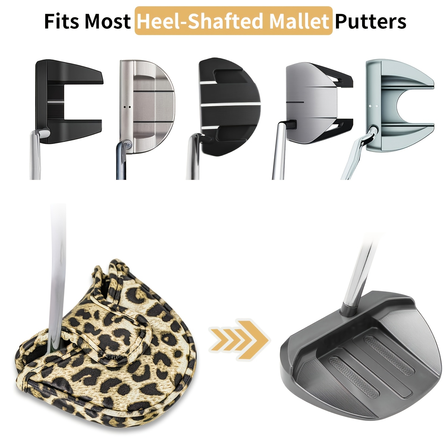 1 pezzo di copertura per testa - Putter Mallet Blade recensione e prezzo