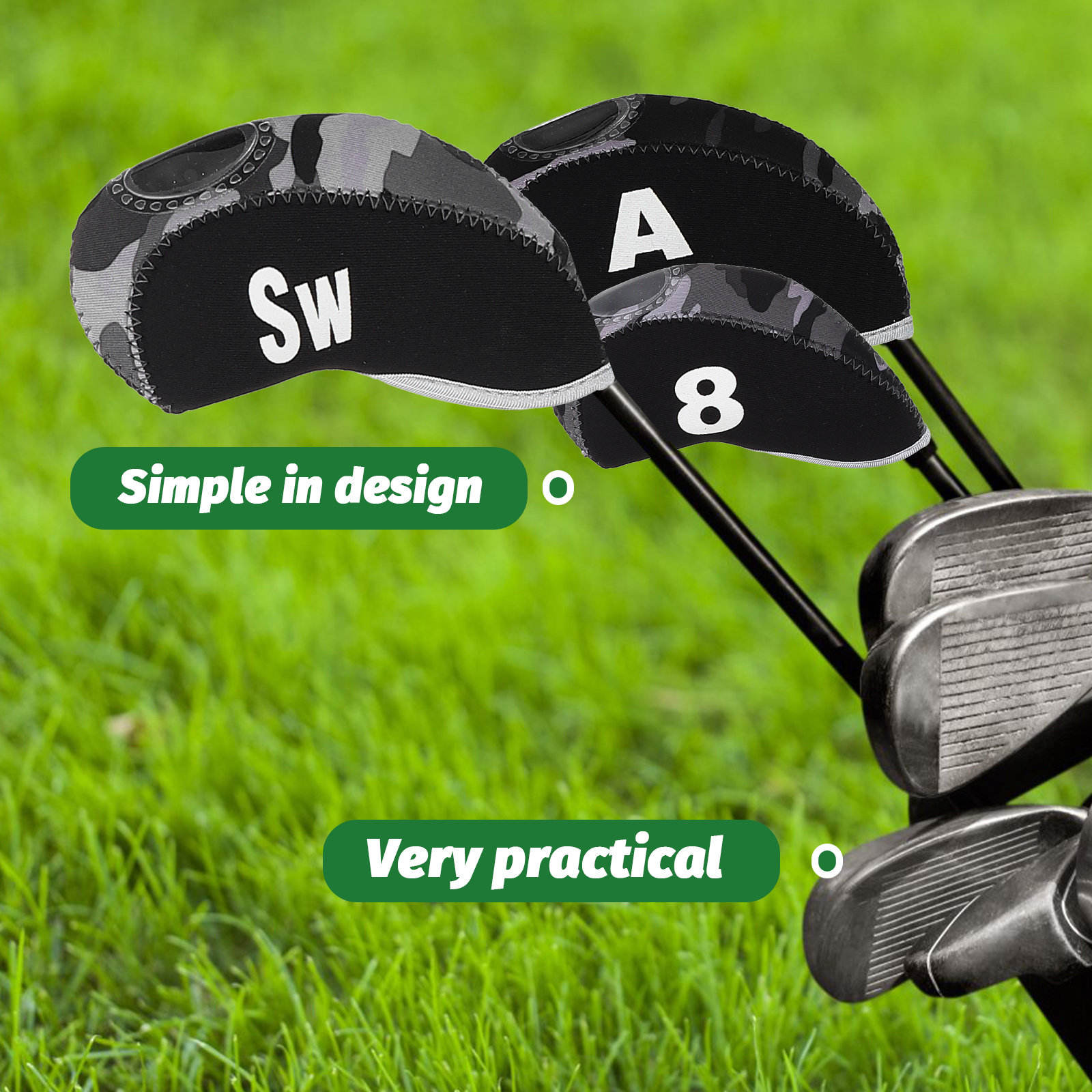 10 Pezzi Copri-putter in Neopr - Putter Mallet Blade recensione e prezzo